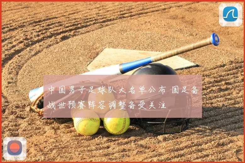 中国男子足球队大名单公布 国足备战世预赛阵容调整备受关注